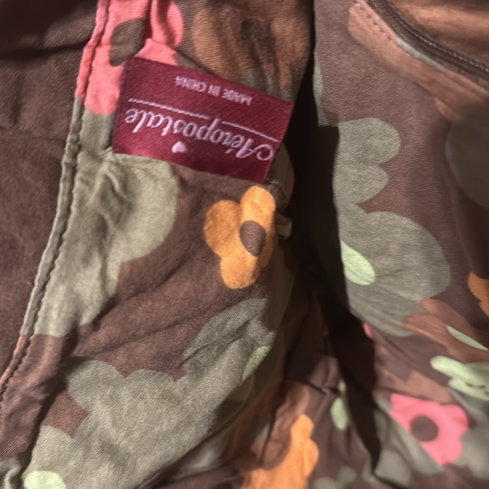 Aeropostale Brown Canvas Tote Bag - Picture 8 of 14